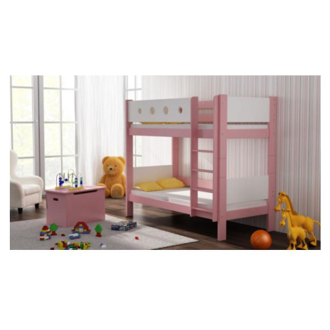 Poschodové detské postele - 200x90 cm