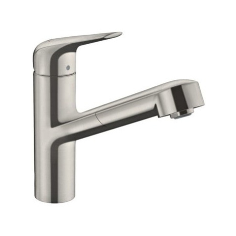 Drezová batéria Hansgrohe Focus M42 s vyťahovacou sprškou nerez 71814800