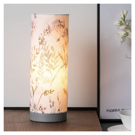 Pauleen Flowery Romance stolná lampa z ľanu