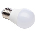 LED miniglobe žiarovka E27 4,5 W teplá biela Ra 80