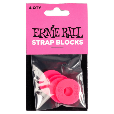 Ernie Ball Strap Blocks Pink