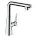 Hansgrohe Metris Select M71, kuchynská páková batéria 260, 1jet, chrómová, HAN-14847000