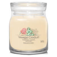 YANKEE CANDLE Signature Vonná sviečka stredná 2 knôty Christmas Cookie 368 g