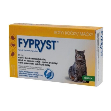 FYPRYST 50 mg mačky 0,5 ml