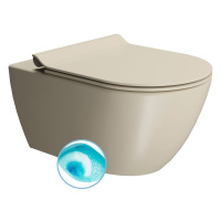 GSI GSI, PURA závesná WC misa, Swirlflush, 36x55cm, creta dual-mat, 881508