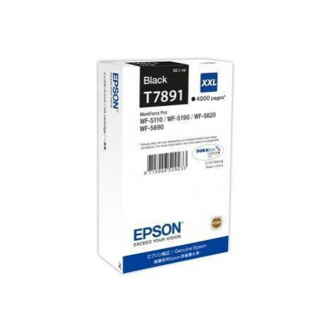 Čierna atramentová kazeta EPSON série WF-5xxx 