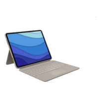 Logitech® Combo Touch for iPad Air (5rd generation) and iPad Pro 12.9-inch - Sand- UK - INTNL