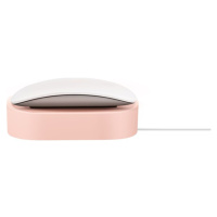 UNIQ NOVA COMPACT MAGIC MOUSE CHARGING DOCK WITH CABLE LOOP - BLUSH (PINK)