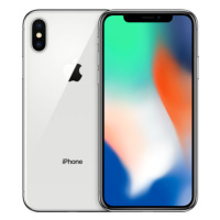 Apple iPhone X 64GB strieborný