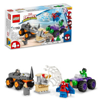 LEGO® Marvel 10782 Hulk vs. Rhino – súboj džípov
