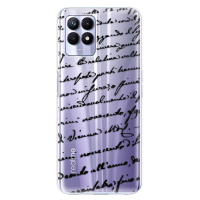 Odolné silikónové puzdro iSaprio - Handwriting 01 - black - Realme 8i