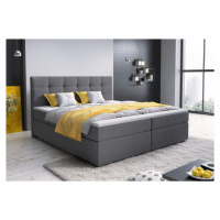 Expedo Čalúnená posteľ boxspring GLOSE, 140x200, sawana 05 + topper