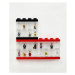 LEGO® zberateľská skrinka na 8 minifigúriek - čierna