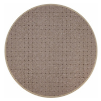 Kusový koberec Udinese béžový new kruh - 80x80 (průměr) kruh cm Condor Carpets