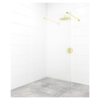 Sprchová zástena Walk-in 110 cm SAT vo farbe profilu zlatá SATBWI110MSZAVZ