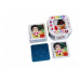 Pexeso 64 vodeodolných kariet v plechovej krabičke Povolania, 6 x 6 x 4 cm
