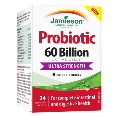 Jamieson Probiotic 60 miliárd Ultra Strength probiotikum 24 kapsúl