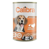 Calibra Dog 1240g - Kuracie / Morčacie / Cestoviny