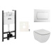 Cenovo zvýhodnený závesný WC set Jika do ľahkých stien / predstenová montáž + WC Ideal Standard 