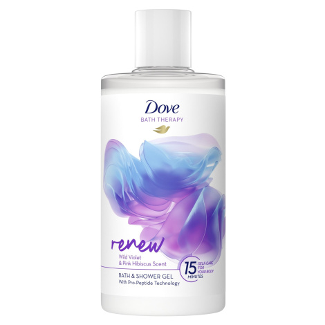 DOVE Bath Therapy Renew pena do kúpeľa a sprchový gél 400