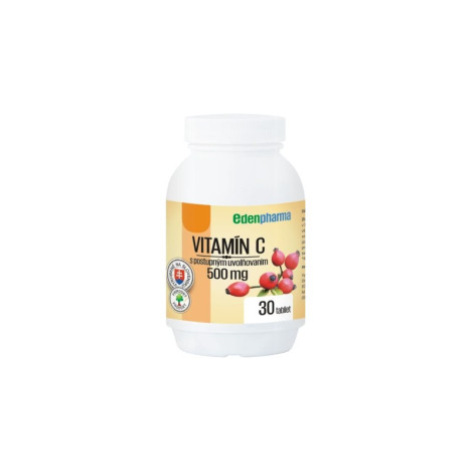 Edenpharma Vitamín C 500 mg s postupným uvoľňovaním so šípkovým extraktom 30 tbl