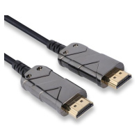 PremiumCord Ultra High Speed HDMI 2.1 optický fiber kábel 8K @ 60Hz, pozlátené 30m