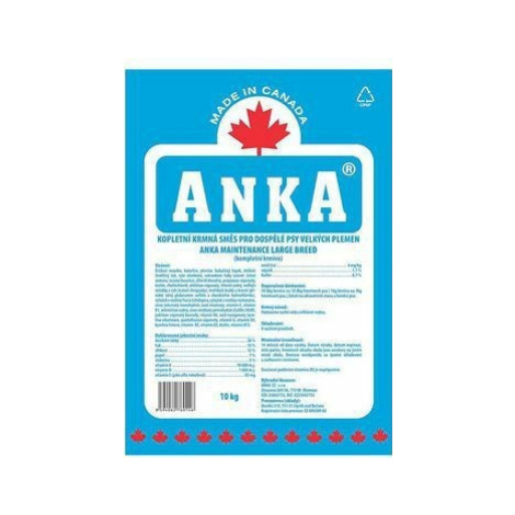 Anka Dog Maintenance Large Breed - 20kg