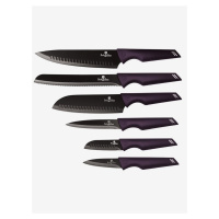 Súprava šiestich nožov s nepriľnavým povrchom BERLINGERHAUS Purple Eclipse Collection