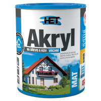 Univerzálna akrylátová farba HET Akryl MAT 0820 Červená 0,7 kg
