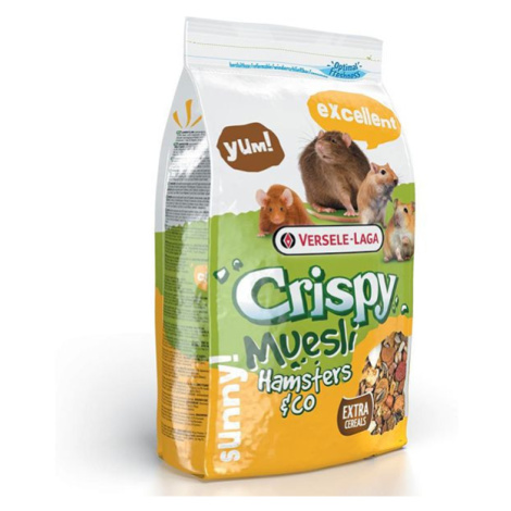Versele Laga Crispy Muesli Hamsters & Co - krmivo pre hlodavce, 1kg VERSELE-LAGA