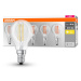 OSRAM LED E14 P40 4W filamentová 827 470lm 5ks