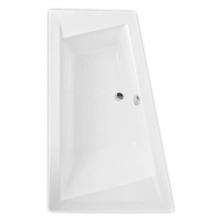 Asymetrická vaňa Roth Kubic Asymmetric 170x110 cm akrylát ľavá 9680000