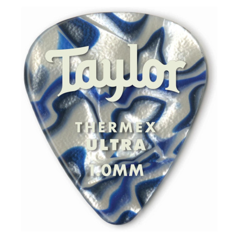 Taylor Premium Darktone Thermex Ultra Picks 351 1.0 Blue Swirl