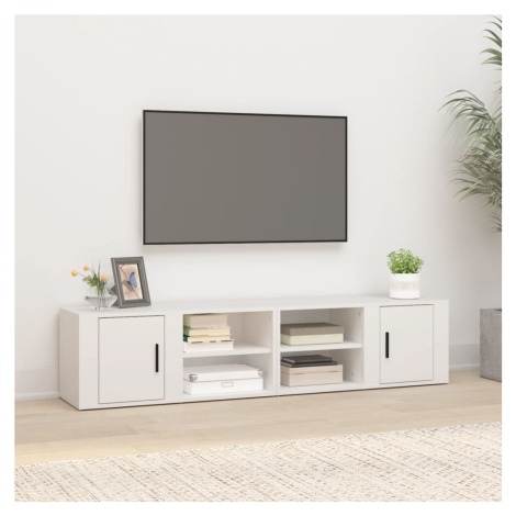 vidaXL TV skrinky 2 ks biele 80x31,5x36 cm spracované drevo