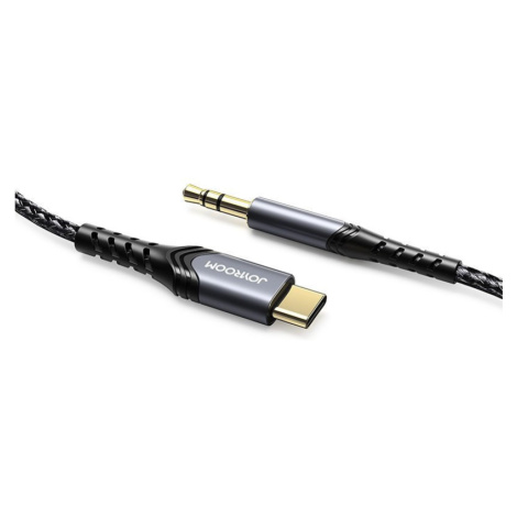 Audio kábel USB Type-C, 1 x 3,5 mm jack, 200 cm, Joyroom A3, SY-A03, čierny