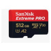 SanDisk micro SDXC karta 512GB Extreme PRO (200 MB/s Class 10, UHS-I U3 V30) + adaptér