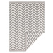 Kusový koberec Twin Supreme 103432 Palma grey creme – na ven i na doma - 160x230 cm NORTHRUGS - 