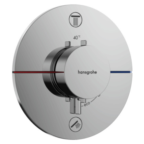 Sprchová a vaňová batéria Hansgrohe ShowerSelect Comfort S bez podomietkového telesa chróm 15554