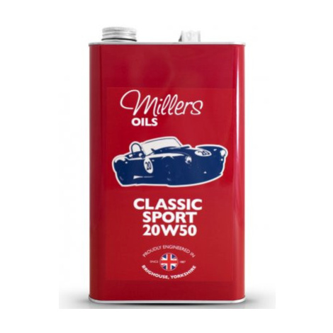 MILLERS OILS CLASSIC SPORT PISTONEEZE 20W50 5 L