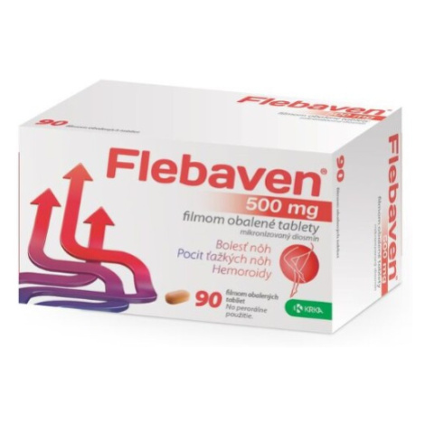 FLEBAVEN 500 mg 90 tabliet