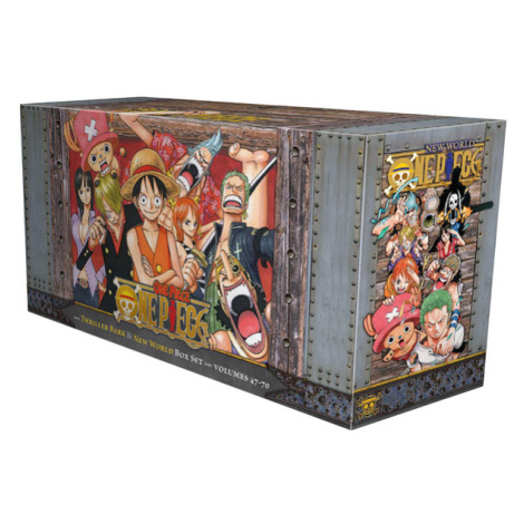 Viz Media One Piece Box Set 3: Thriller Bark to New World, Volumes 47-70 with Premium