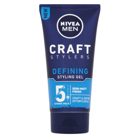 NIVEA Craft Stylers Gél na vlasy pre mužov s matným efektom 150 ml