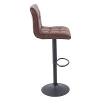 LuxD Barová stolička Modern vintage hnedá