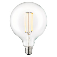 LED žiarovka Globe, E27, Ø 12,5cm, 3,5W, 2 200K, stmievateľná