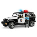 Bruder 02526 Policajný Jeep Wrangler Rubicon s figúrkou
