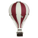 Dadaboom.sk Dekoračný teplovzdušný balón- bordová - L-50cm x 30cm