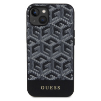 Guess PU G Cube MagSafe Apple iPhone 15 GUHMP15SHGCFSEK Black