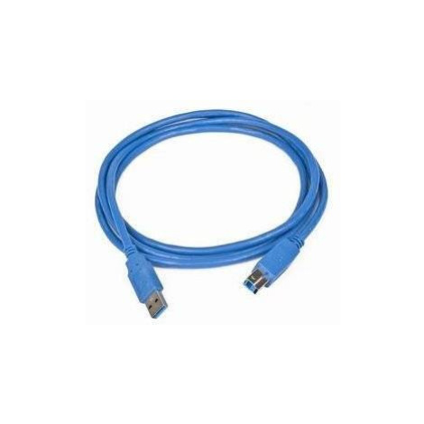 Kábel CABLEXPERT USB A-B 1,8m 3.0, modrý