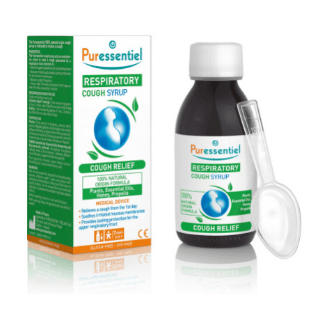 PURESSENTIEL Sirup proti kašľu 125 ml