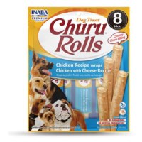 Inaba Churu Rolls dog Kura so syrom maškrta pre psy 8ks / 96g